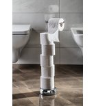 Photo: MINU toilet paper stand, spare with holder, chrome